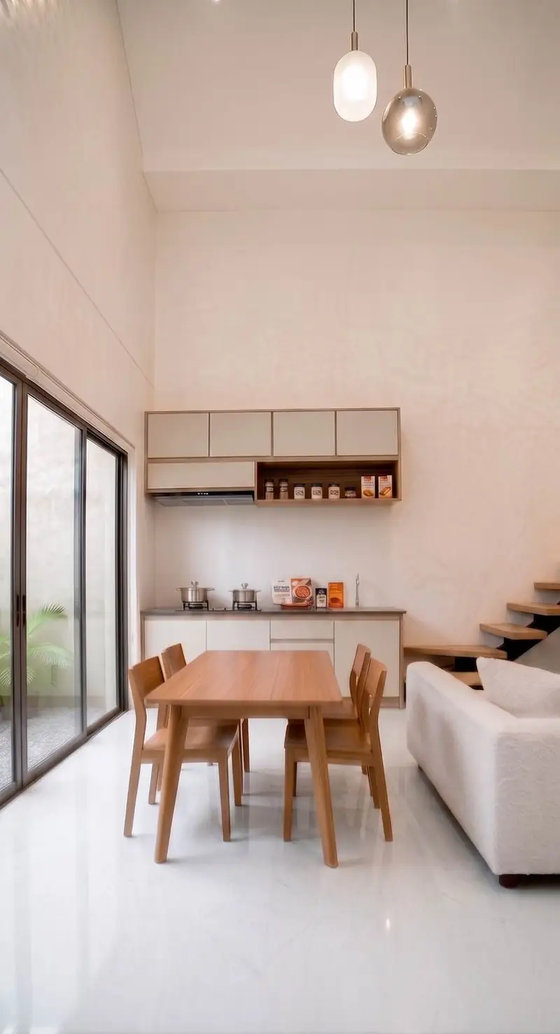 Ruang makan dan dapur